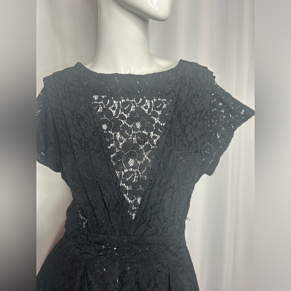 Top shop Black Lace Dress - Picture 5 of 7